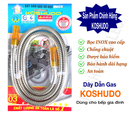 Dây Dẫn Gas Bọc INOX Cao Cấp KOSHUDO